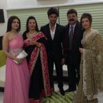 Kushal Tandon with his family