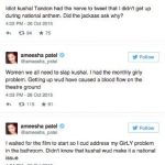 Ameesha Patel's reply to Kushal Tandon's tweet
