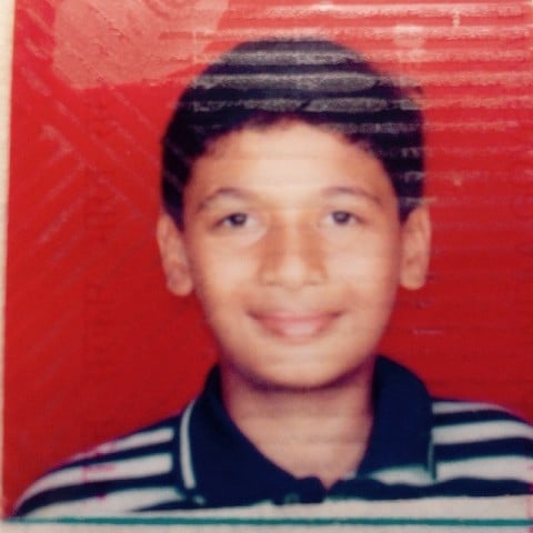 Punit Pathak in his childhood