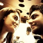 Tridha Choudhury with Akash Chatterjee