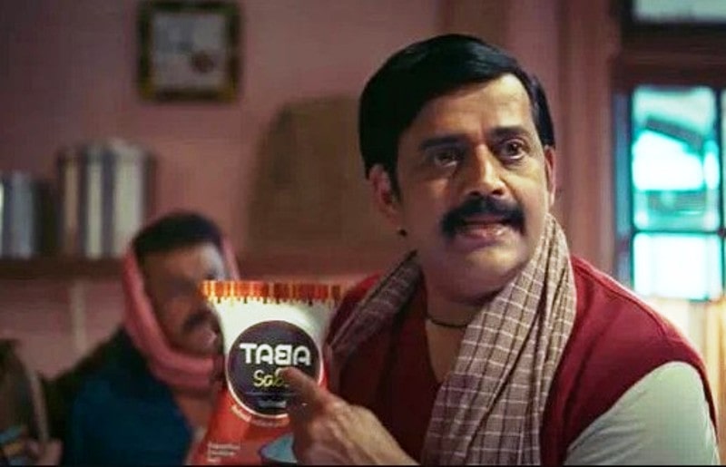 Ravi Kishan in the Tata Salt commercial