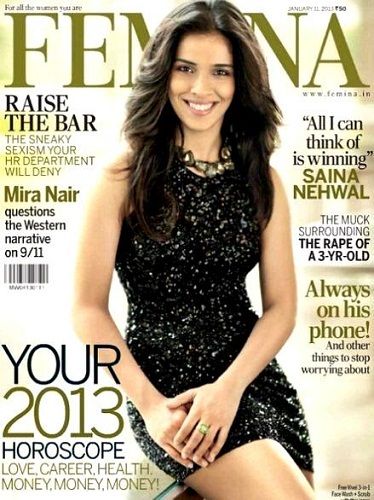 Saina Nehwal on the cover of Femina magazine