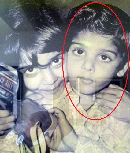 Sajid Khan's childhood picture with his sister