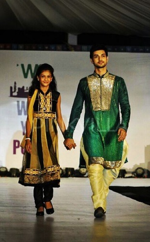 Shakti Arora in a fashion show