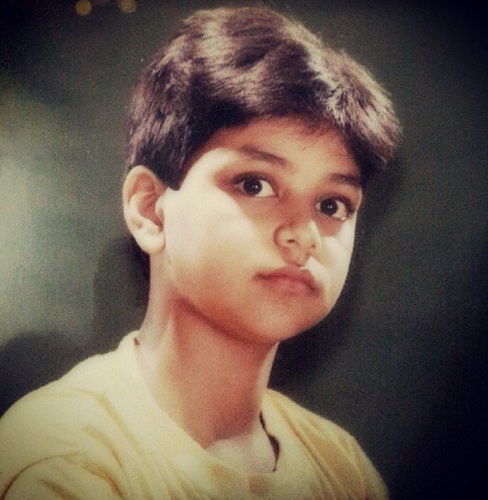 Shakti Arora's childhood picture