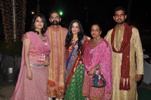 Shruti Sodhi with her family