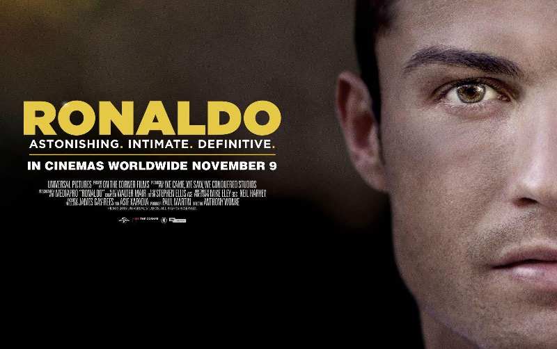 A poster of the documentary film Ronaldo