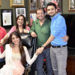 Aarti Chabria with her family