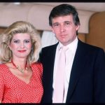 Donald Trump with his 1st wife Ivana Trump