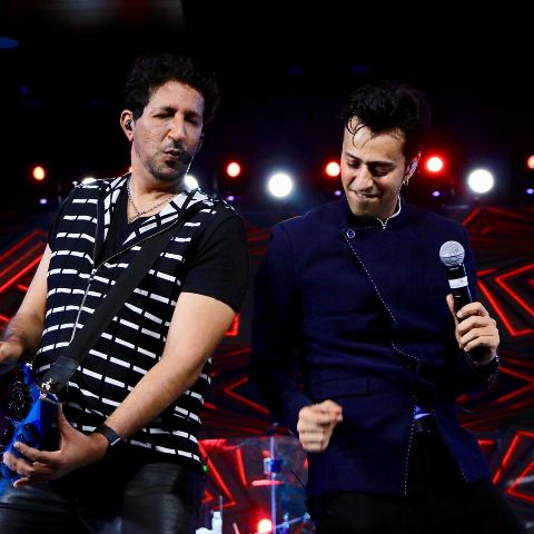 Salim Merchant performing live with his brother