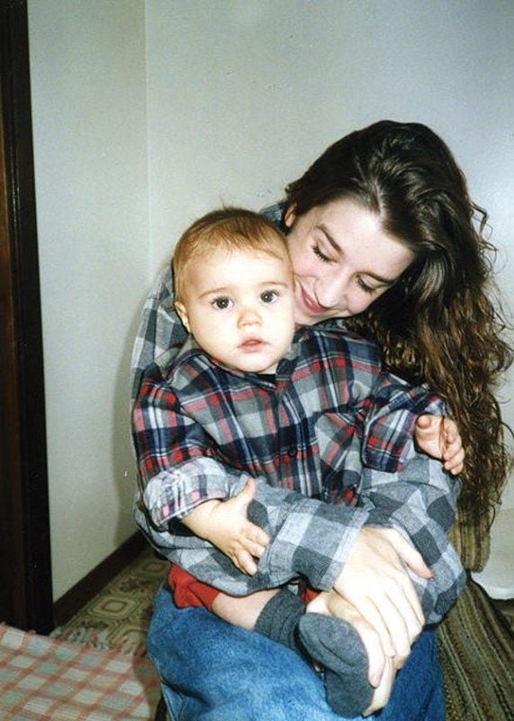 Justin Bieber's childhood photo