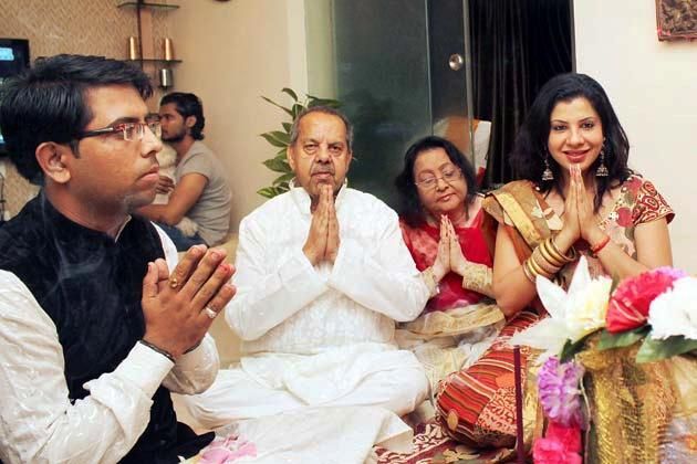 Sambhavna Seth with her family