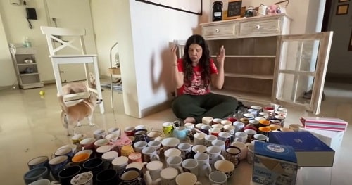 Sambhavna Seth's coffee mug collection