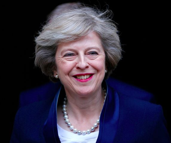 Image result for theresa may eye colour