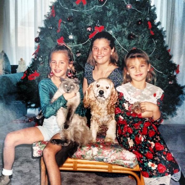 Alex Morgan And Her Two Sisters In Their Childhood