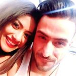 Krishna Mukherjee with Aly Goni