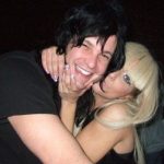 Lady gaga with Luc Carl