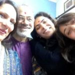 Maanvi Gagroo with her family