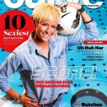 Megan Rapinoe on the cover of Curve