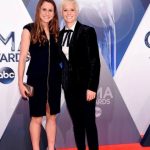Megan Rapinoe with her girlfriend Sera Cahoone