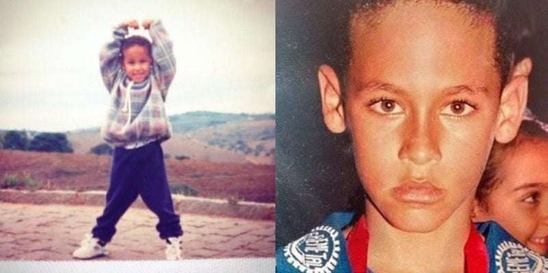 Neymar' Childhood Photos
