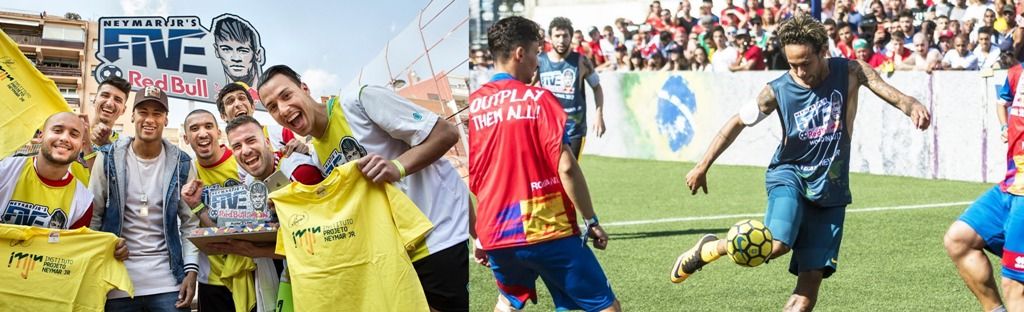 Neymar during Neymar Jr Five tournament