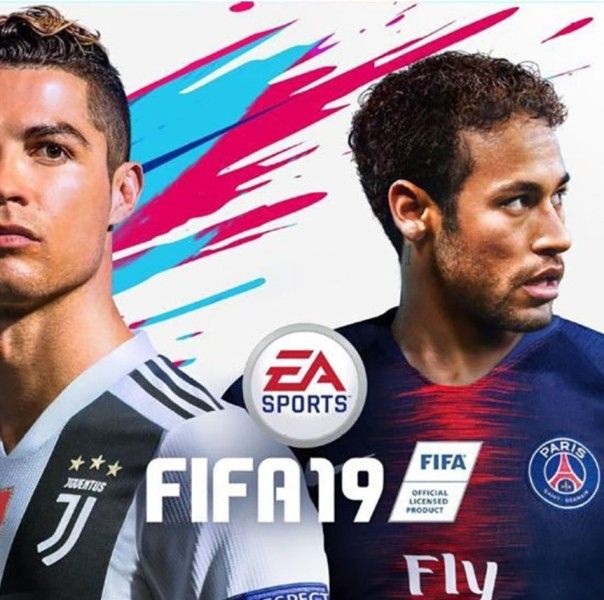 Neymar and Cristiano Ronaldo featured on the cover of FIFA 19