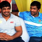 Yogeshwar Dutt with Sushil Kumar