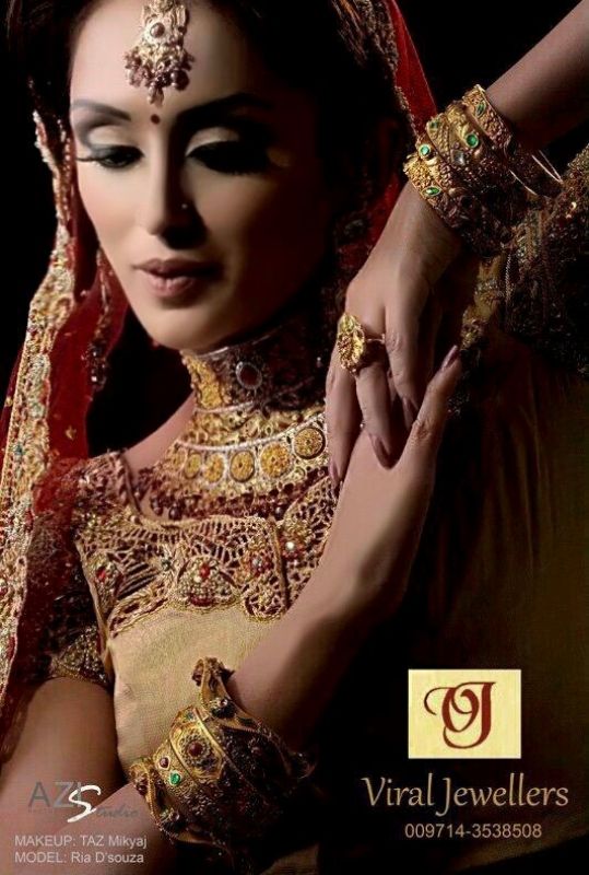 Andria D'souza Photoshoot For Viral Jewellers