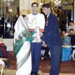 Devendra Jhajharia with Padma Shree