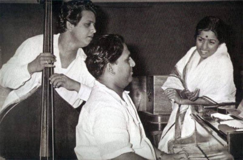 Lata Mangeshkar with Shankar Jaikishan