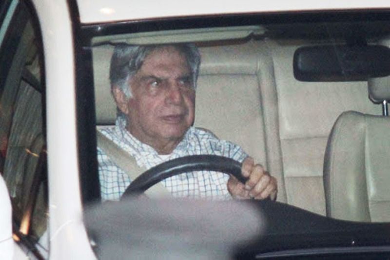 Ratan Tata on the Driving Seat