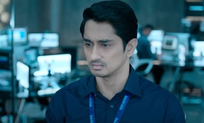 Siddharth as Krishna Rangaswamy in a still from the web series 'Escaype Live' (2022)