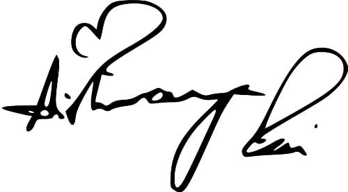 Aishwarya Rai signature