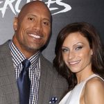 Dwayne Johnson with Lauren Hashian