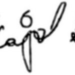 Kajol Handtekening