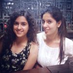 Sanya Malhotra with her sister