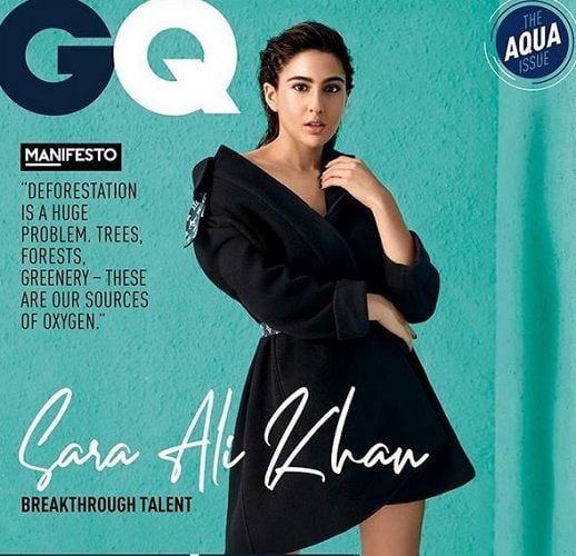 Sara Ali Khan Featured in GQ Magazine