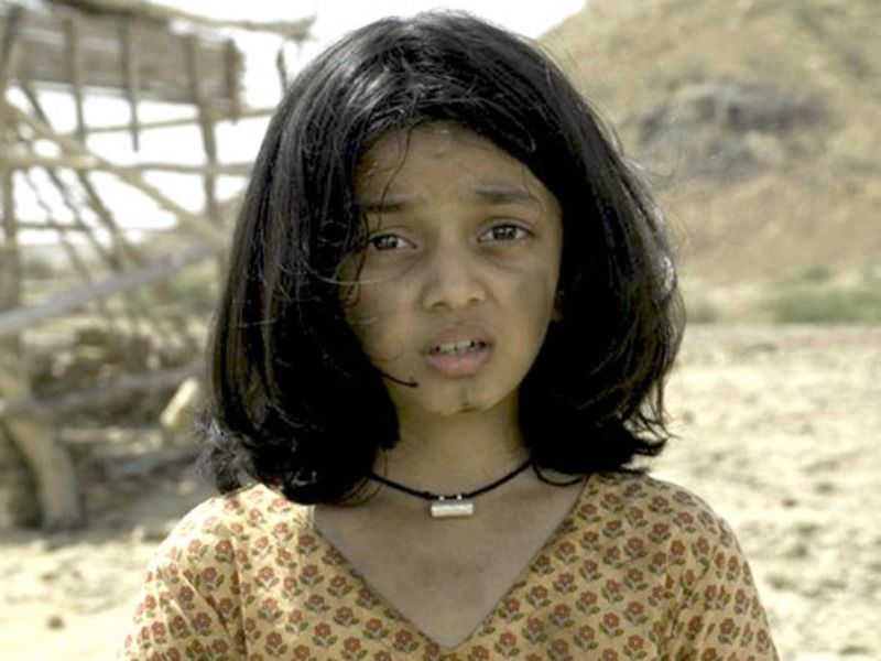 Swini Khara as Shona in a still from the film Kaalo - The Desert Witch (2010)