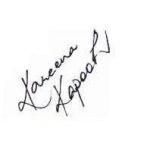 Kareena Kapoor signature