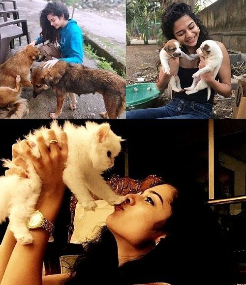 Mithila Palkar loves animals