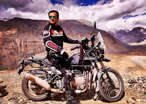 Rohit Roy during one of his trips