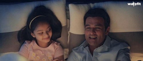 Rohit Roy in Wakefit ad