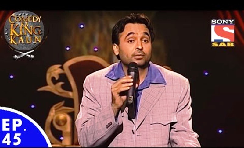 A picture of Bhagwant Mann in Comedy Ka King Kaun