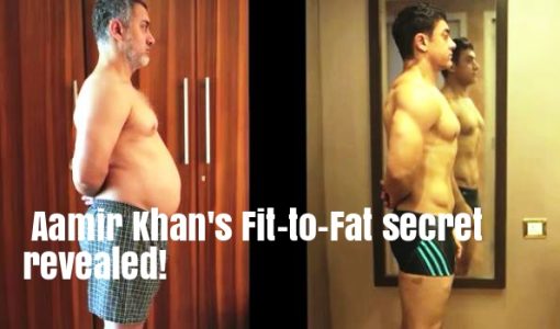 Aamir Khan fit to fat secret