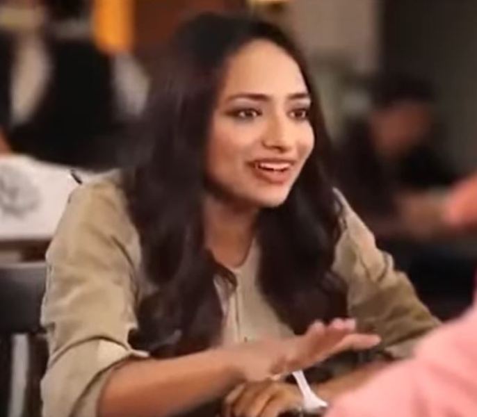 Jiya Shankar as 'Alisha Rai' in a still from the television series 'Love by Chance' (2015)