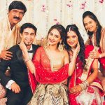 Krystle with Her Father, Mother, Brother and Sister-in-law