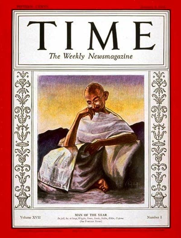 Mahatma Gandhi Time Magazine