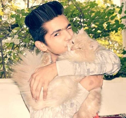 Mohammad Samad loves cats