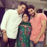 Sahil With His Mother & Brother
